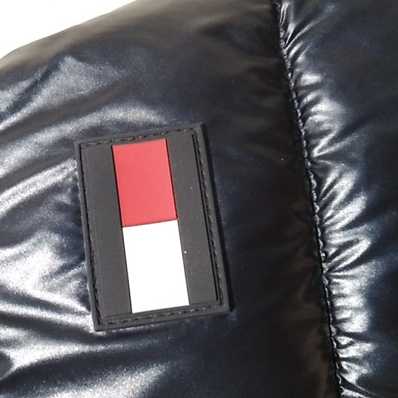 SALE! NWOT Tommy Hilfiger Sherpa Lined Hood Mens Puffer Coat Sz.L - Picture 7 of 15